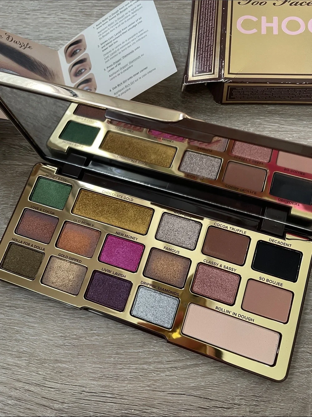 NIB Too Faced Chocolate Gold palette